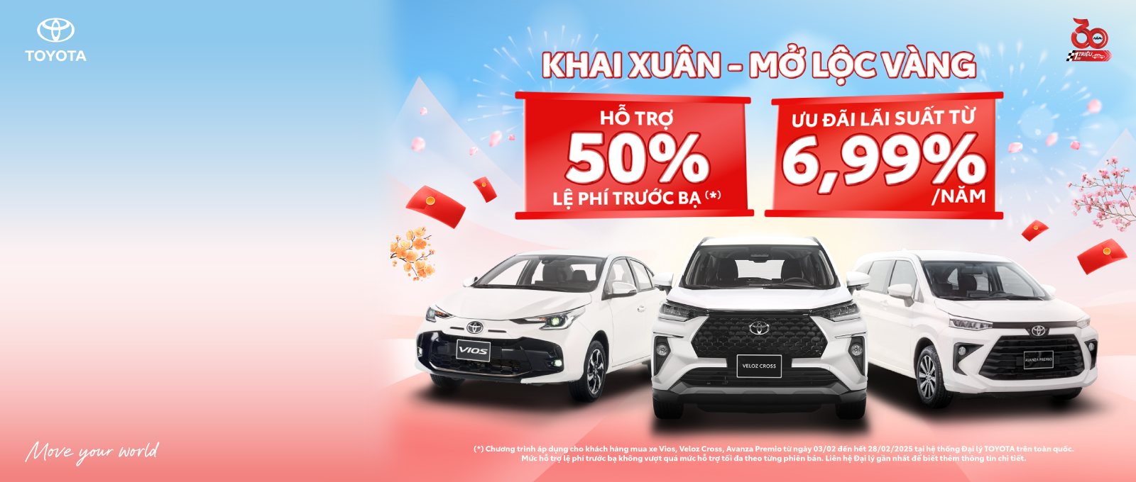 MUA XE TRẢ GÓP VỚI LÃI SUẤT ƯU ĐÃI TẠI TOYOTA GIẢI PHÓNG